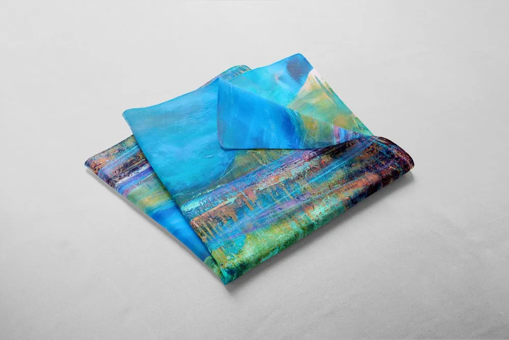 Pond Life Silk Scarf