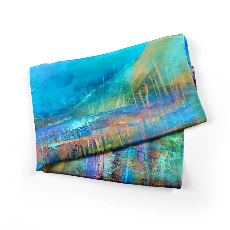 Pond Life Silk Scarf