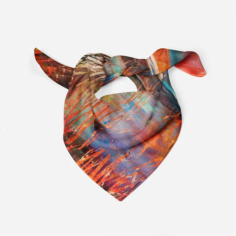 Radiant Light Silk Scarf