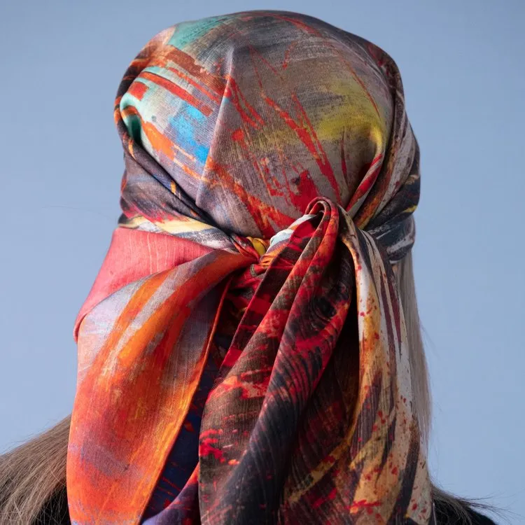 Radiant Light Silk Scarf