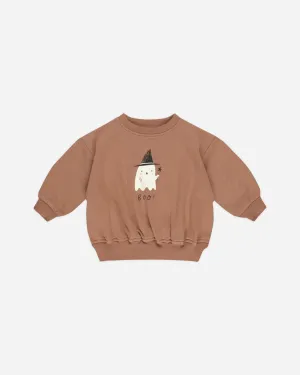 Relaxed Fleece Sweatshirt || Boo