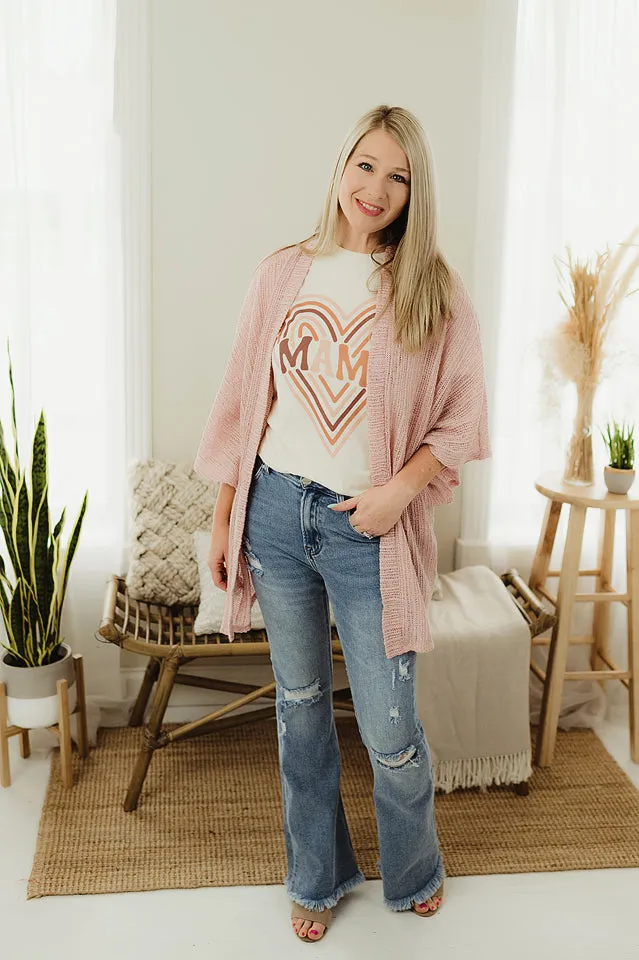 Rib Knit Cardi