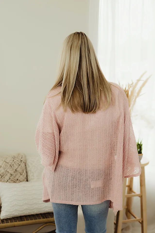 Rib Knit Cardi