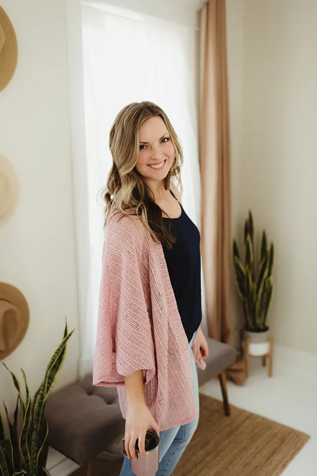 Rib Knit Cardi