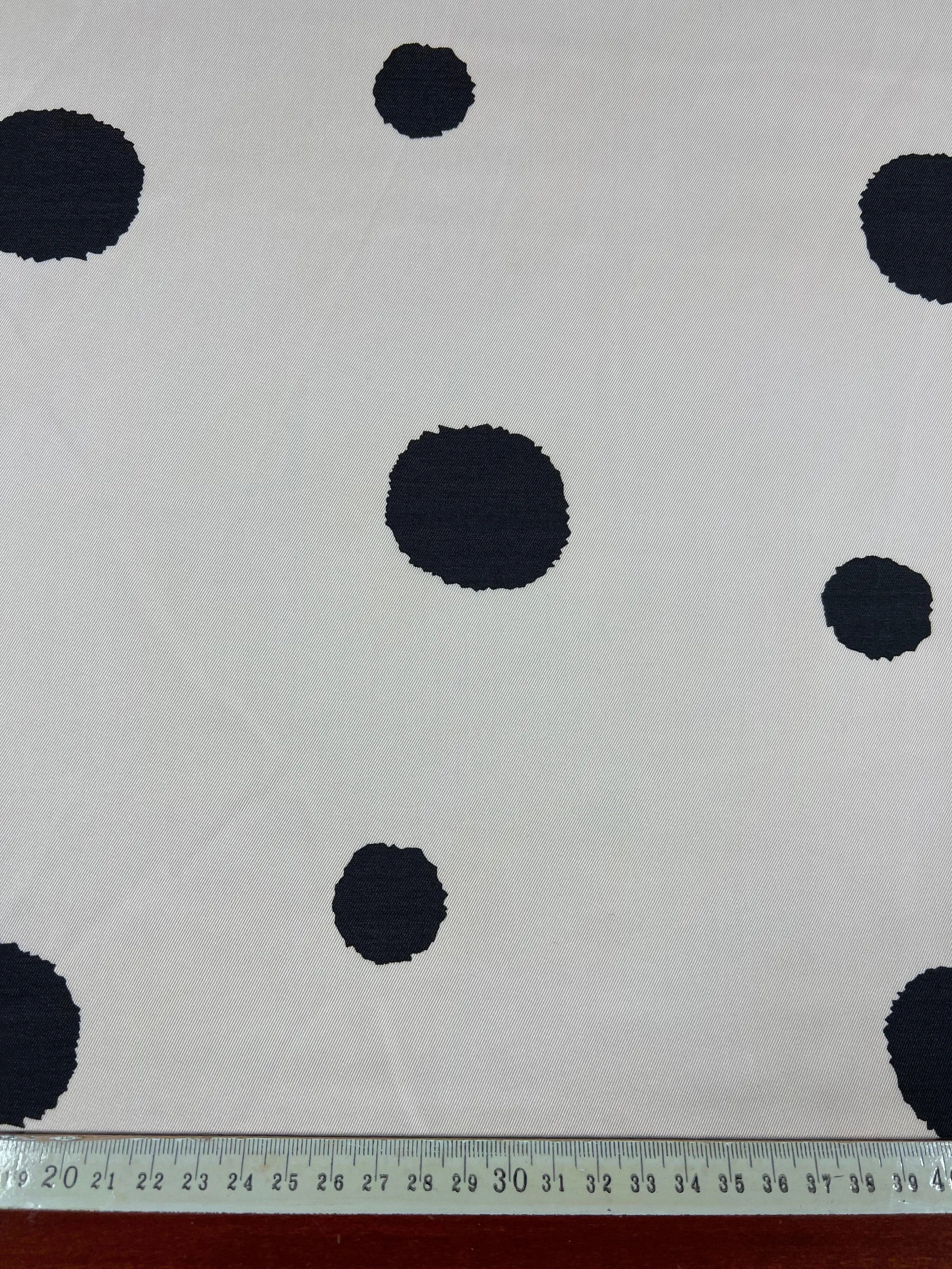 Silky Satin - Arctic Polka - 150cm