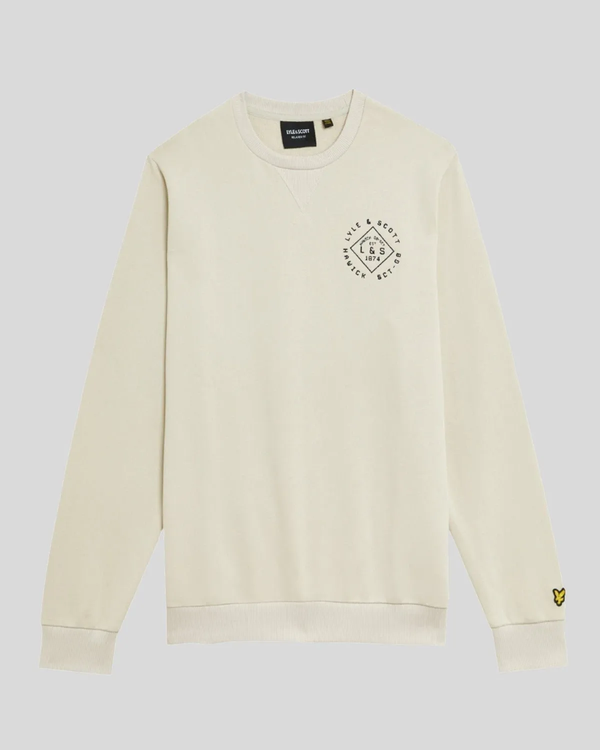 Stamp Crew Neck Sweatshirt