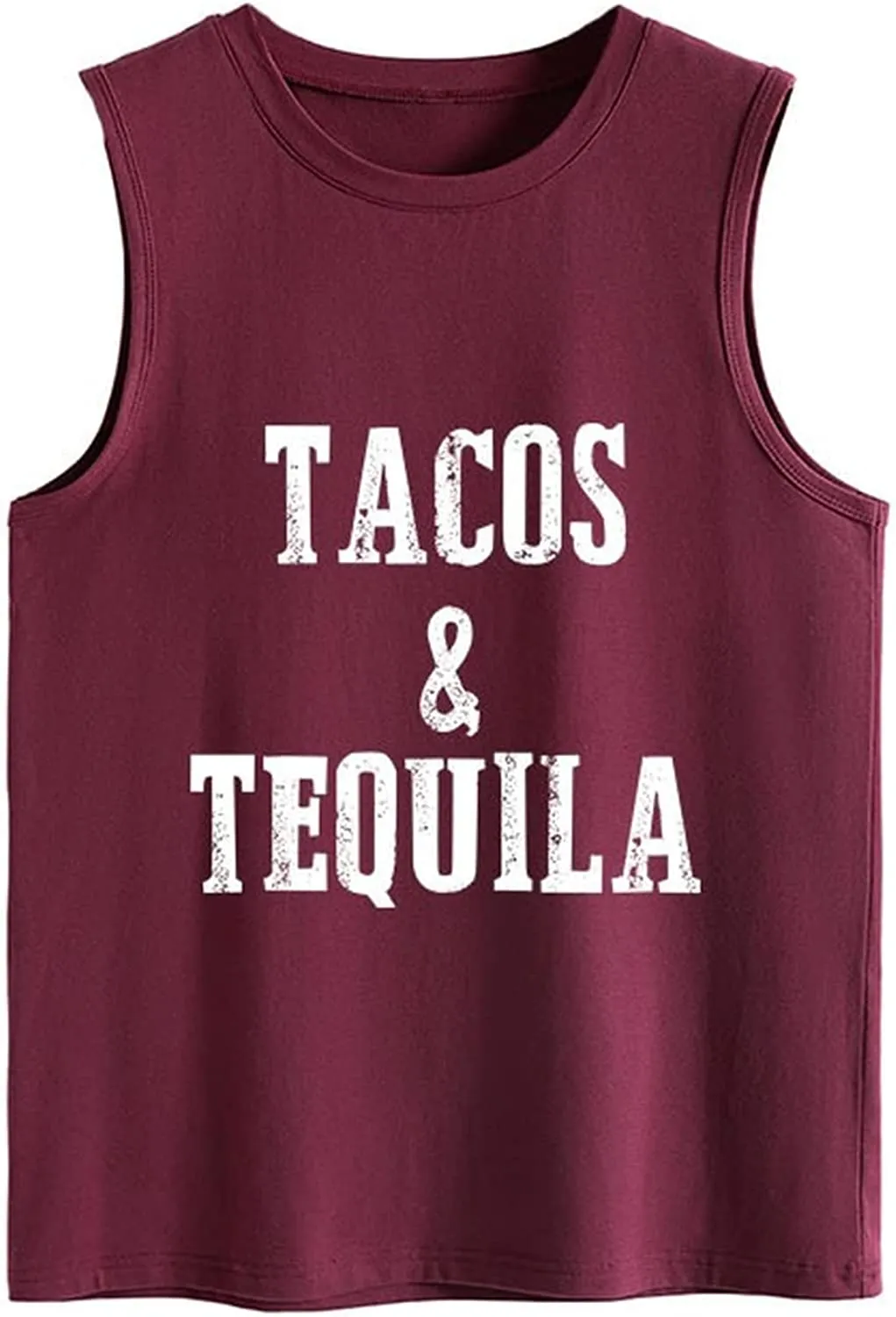 Tacos and Tequila Tank Tops Women Graphic Drinking Shirt