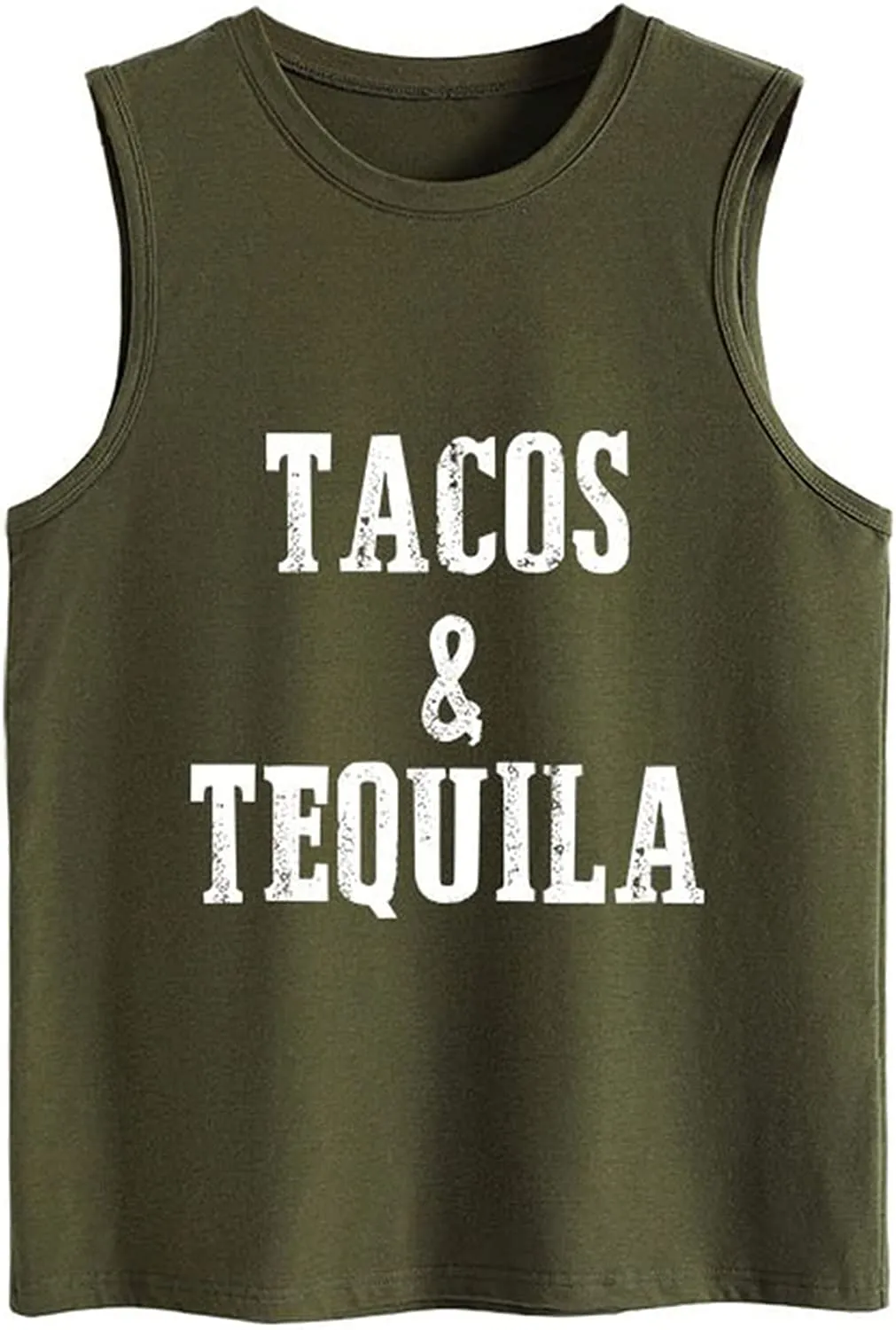 Tacos and Tequila Tank Tops Women Graphic Drinking Shirt