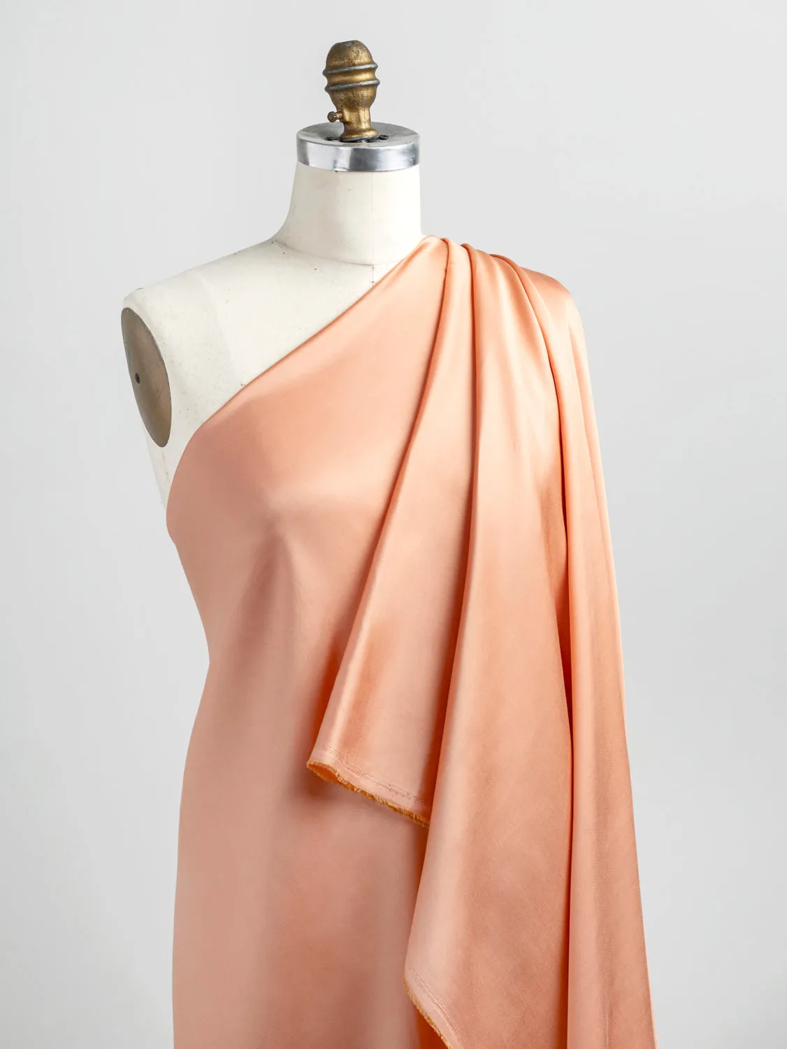 Tencel Lyocell Satin - Coral