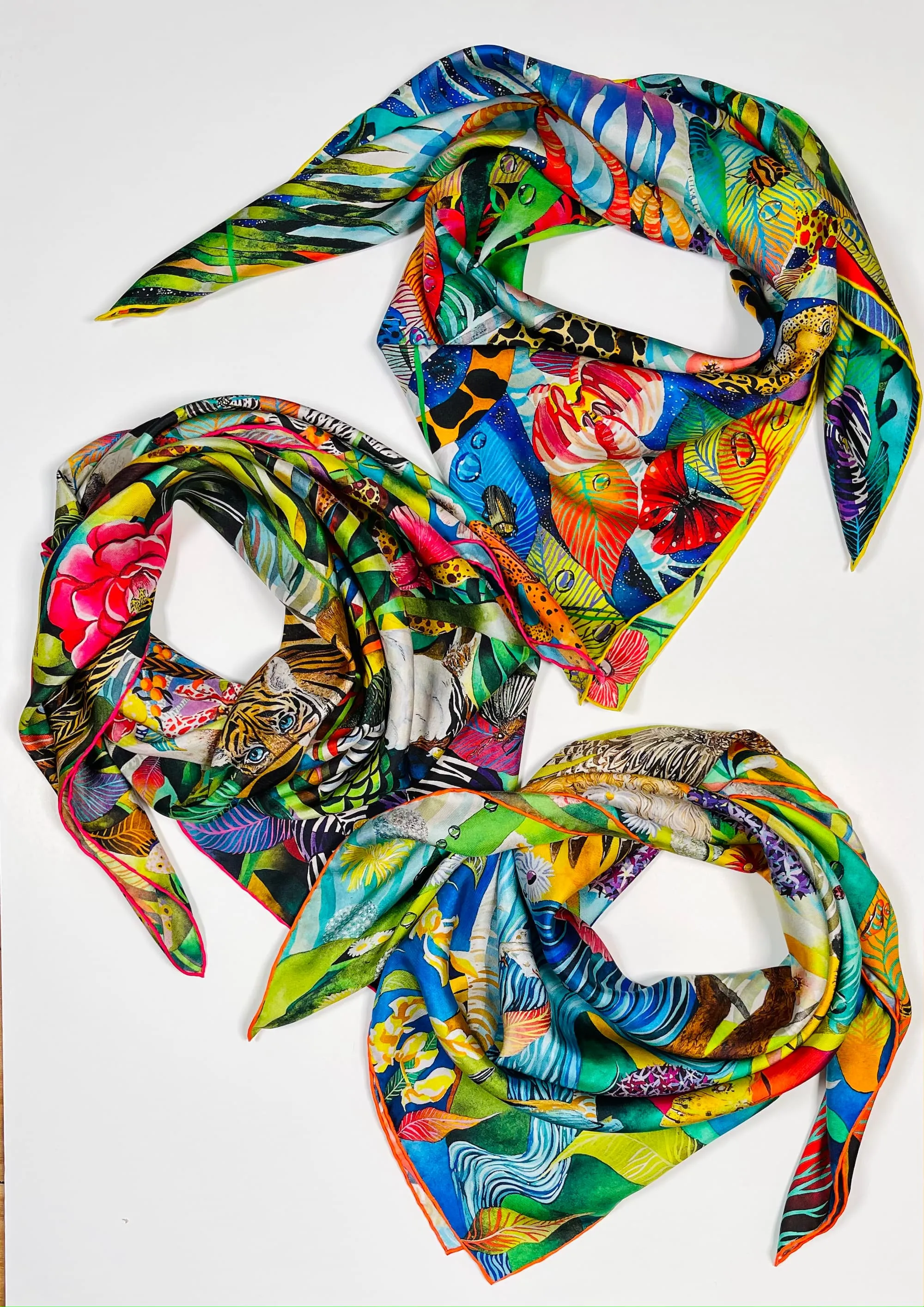 The Big Stretch - Silk Scarf