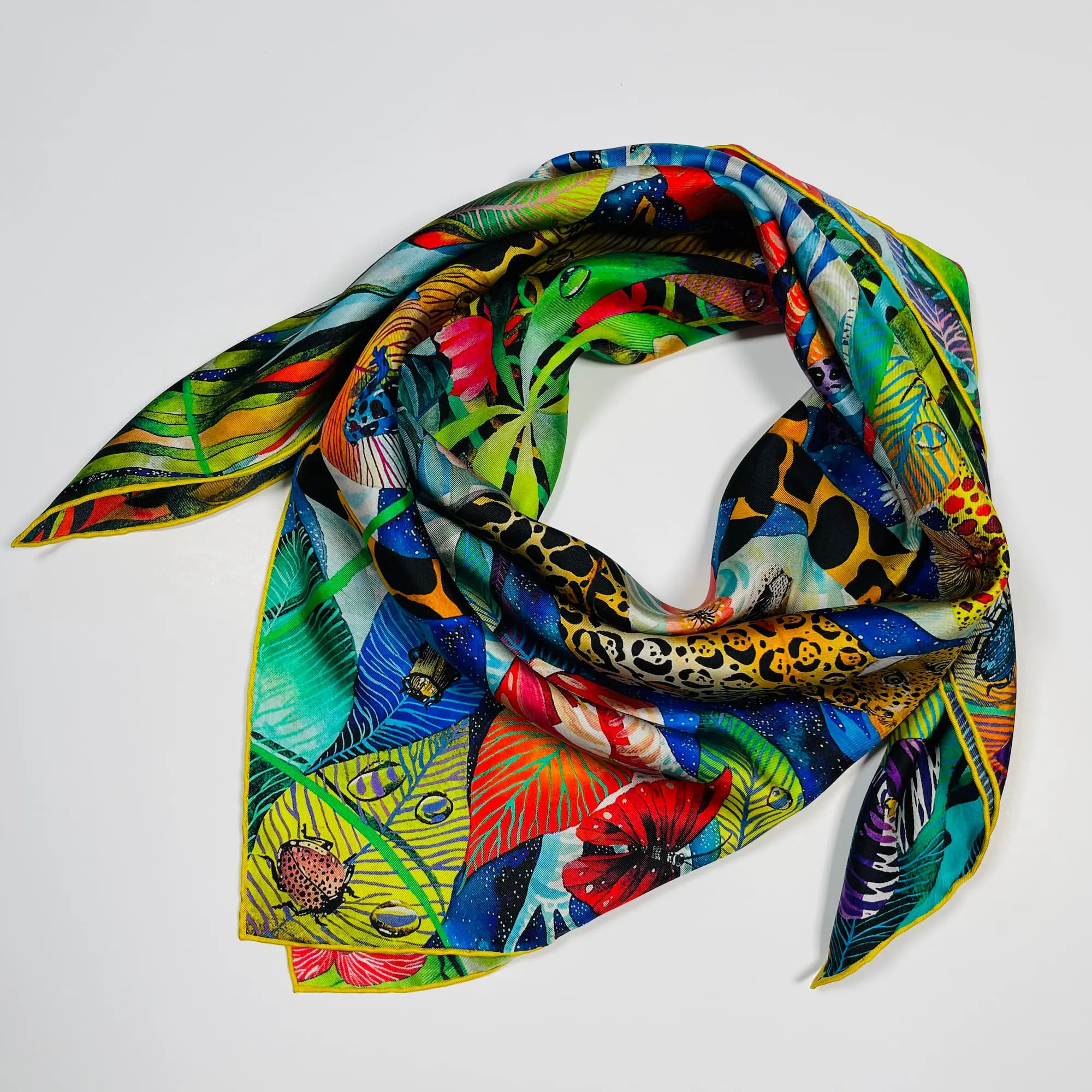 The Big Stretch - Silk Scarf