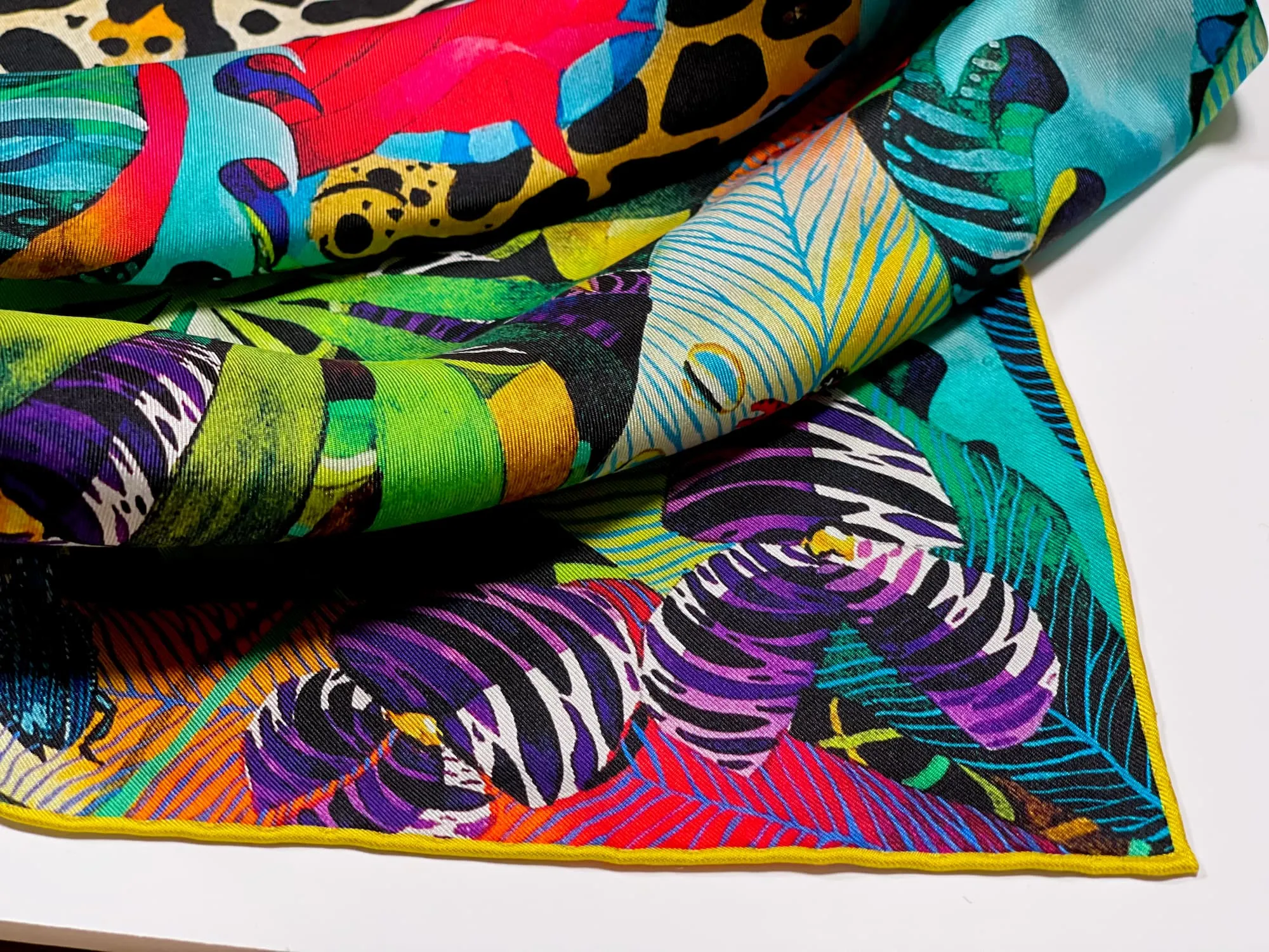 The Big Stretch - Silk Scarf