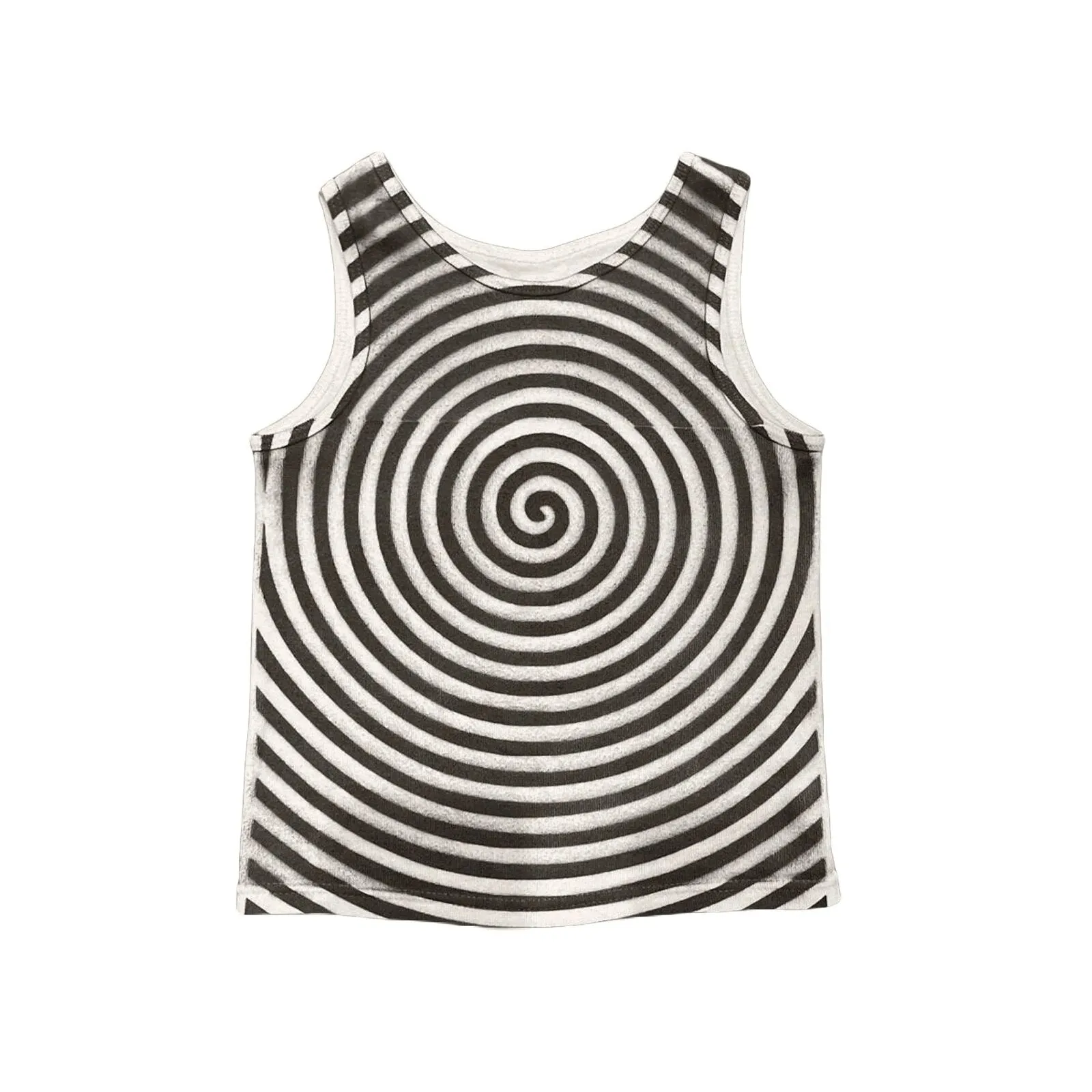 Women Tank Top Sleeveless Swirl/Ball/Star Print Slim Fit Summer Casual Vest Tops