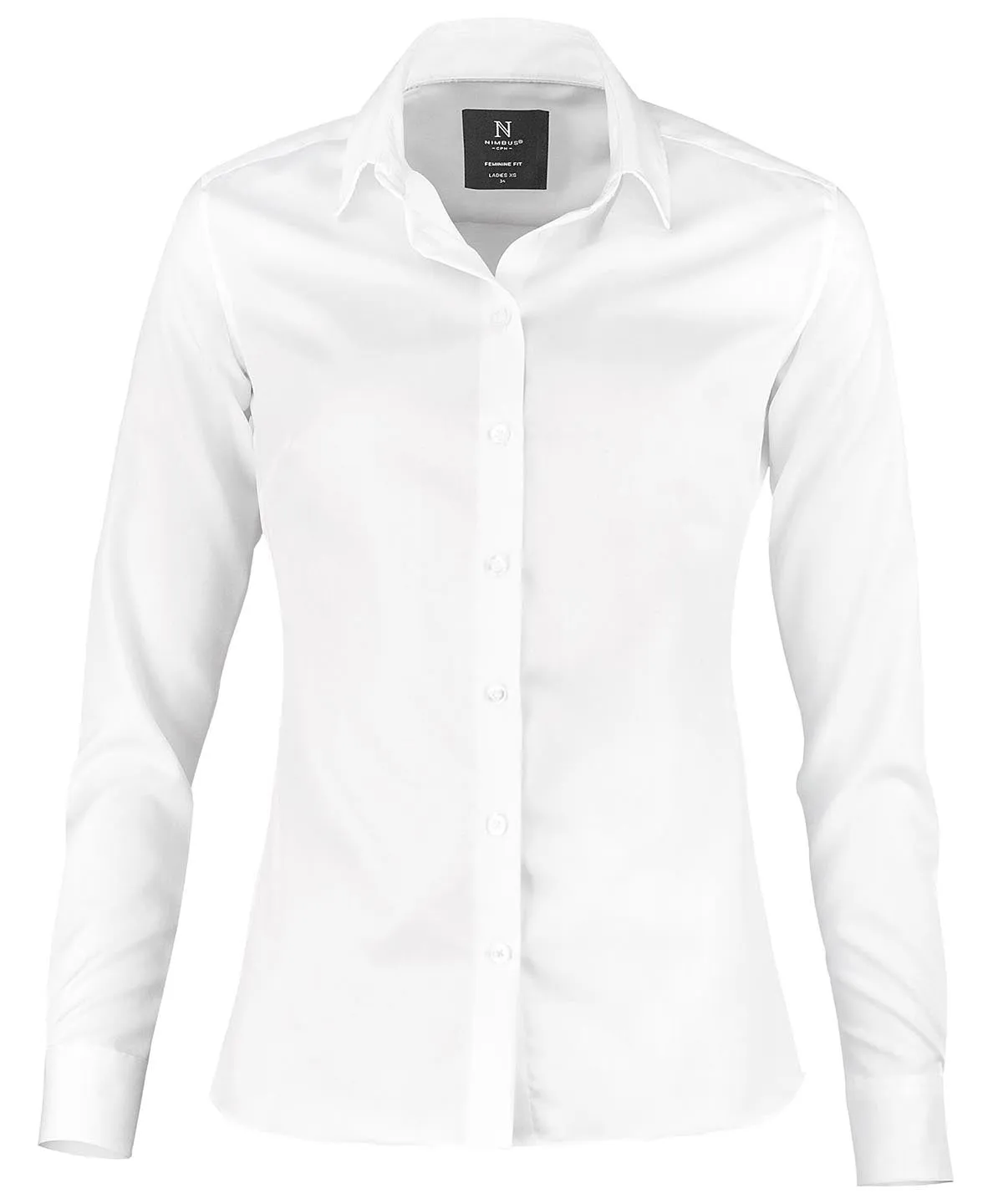 Womens Portland  super non-iron business shirt | White