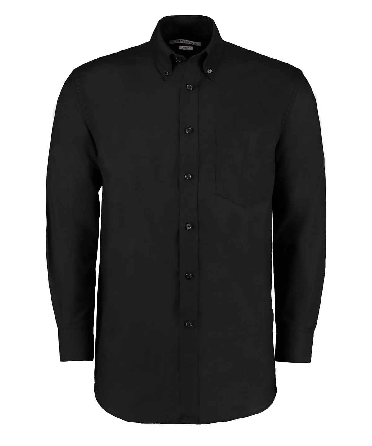 Workplace Oxford shirt long-sleeved (classic fit) | Black