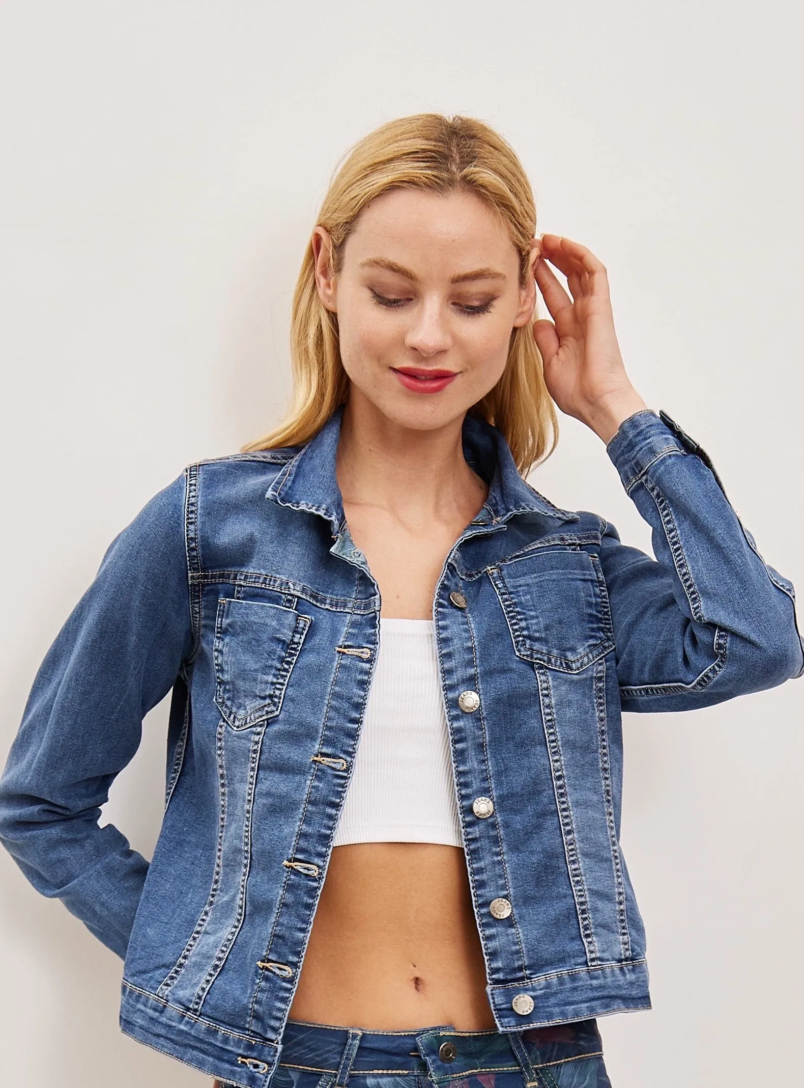 Zac & Zoe Reversible Denim Jacket Zingara Blue